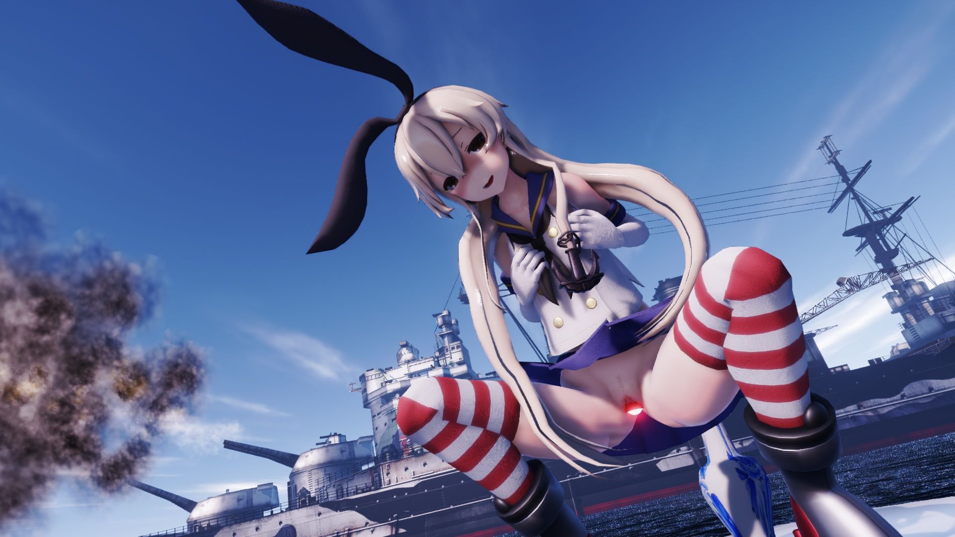 Kantai Collection - Shimakaze Live Fire Dildo (A XXX Parody)